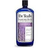 Dr Teal’s Foaming Bath with Pure Epsom Salt, Soothe & Sleep with Lavender, 34 fl oz, Purple