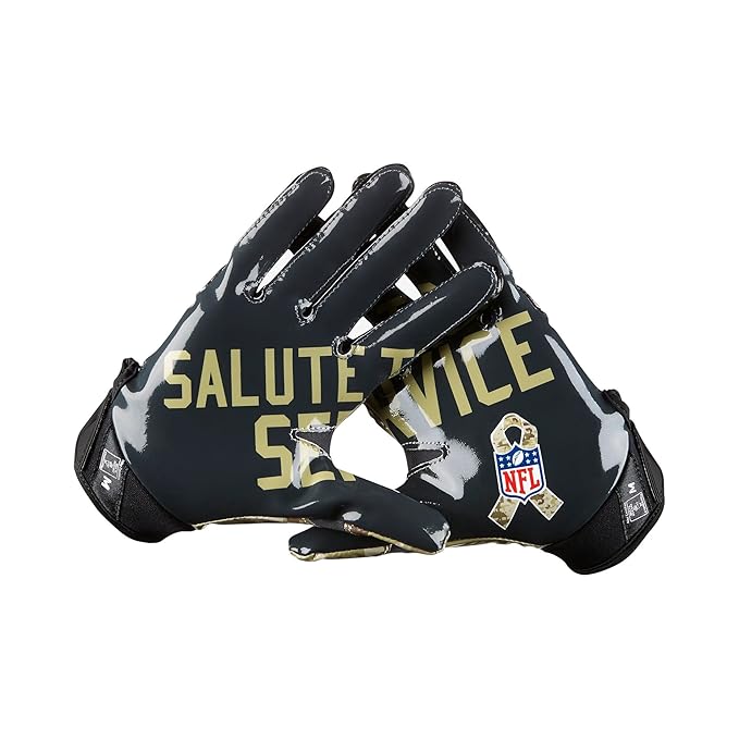 salute to service football gloves