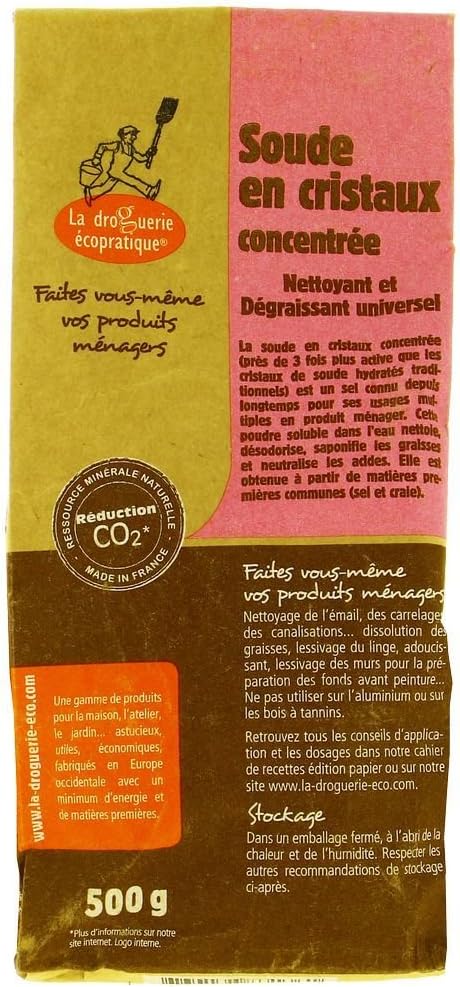 Entretien Ecodis - Soude en cristaux concentrée 500G - Price Per Unite