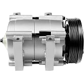 ECCPP AC Compressor 1991-2001 for Ford Explorer for Mercury Mountaineer | 1994-2001 for Mazda B3000 B4000 4.0L Fast Cooling AC Compressor with Clutch