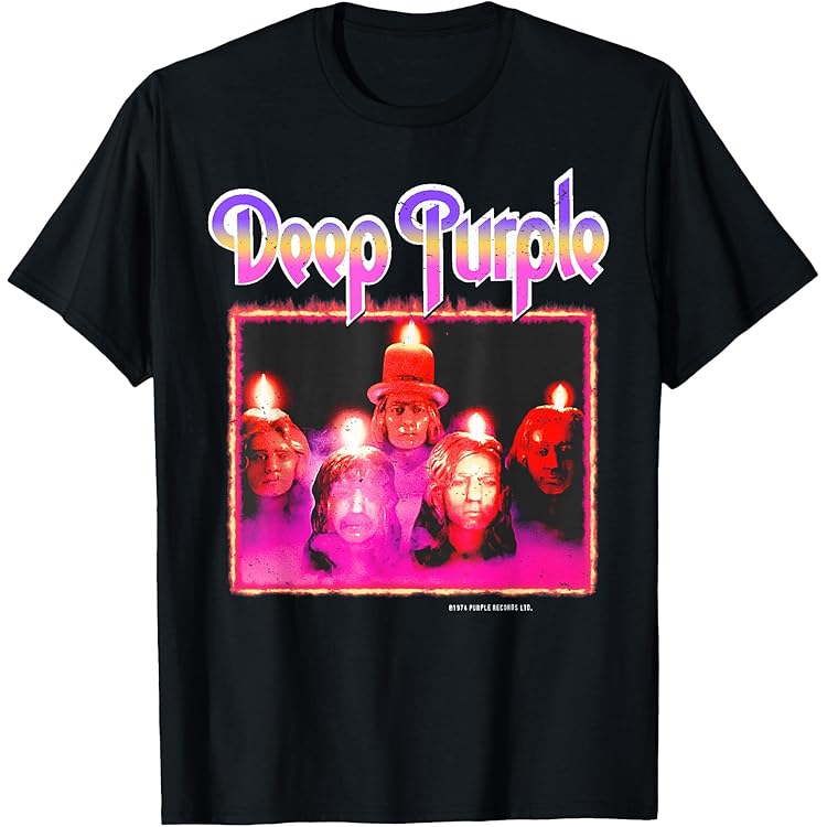 T-Shirt Deep Purple Space Truckin L - Accessoire De