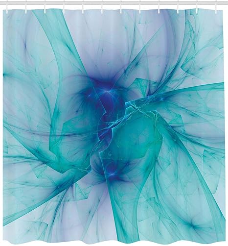 123456789 Blaugrüne Moderne Kunst Wasserdichter und umweltfreundlicher