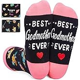HAPPYPOP Mothers Day Gifts Socks - Gifts for Mom Godmother, Aunt Wife Sister Socks