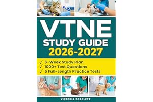 VTNE Study Guide: Earn Your Veterinary Technician Certification with a 6-Week Study Plan | Aligned with Exact Exam Content, 1