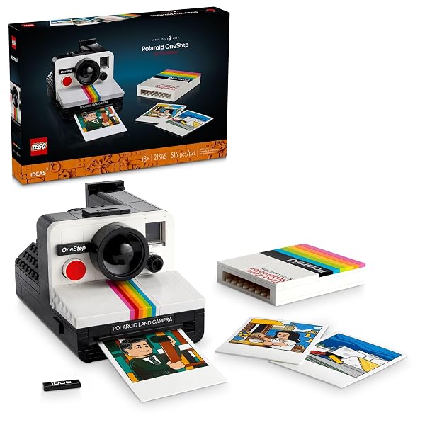 LEGO IDEAS POLAROID ONESTEP SX-70 BUILDING SET FOR...