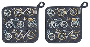 Now Designs 505899aa Potholders, Set of Two, Sweet Ride, 2 Piece