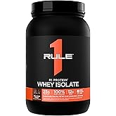 Rule 1 R1 Protein Whey Isolate - with 25g Protein & 6g BCAA Exclusively from Isolated & Hydrolyzed Sources for Workout Recovery (2 Pounds*, Chocolate Fudge)