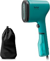 Tefal Pure Pop Slim Handheld Clothes Steamer 15 Sec Ready 70ml Green DT2024