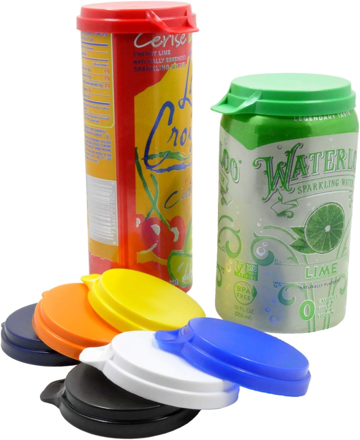 Soda Pop & Beverage Can Covers Made in USA Sold by Vets Prevents Spills