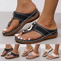 Black Sandals Women Wedge, Womens Sandals Platform