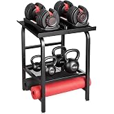 ShinePick Dumbbell Rack, Heavy Duty Dumbbell Stand for Home Gym(Rack Only) | 500lbs Load up Dumbbell Rack for Home Gym