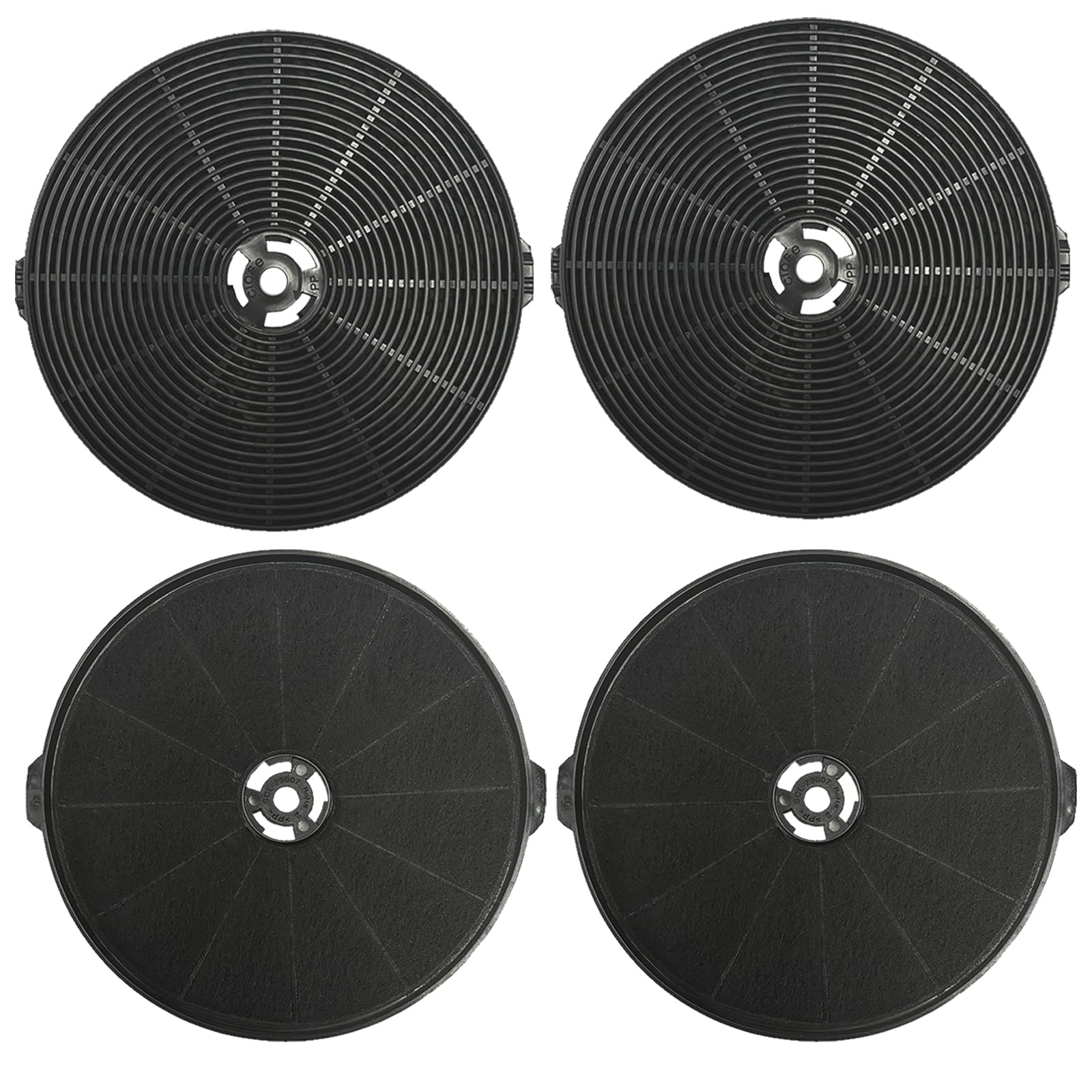 Photo 1 of Beaufan 4 Pack CFK1-TM Charcoal Filter Replacement for Cosmo Range Hoods UMC30, UC30, UMC36, UC36, Also Fit Tieasy USGDCF-G, JOEAONZ YYCF02 & FIREGAS CC170 Models, 4 Piece Sufficient for 2 Changes