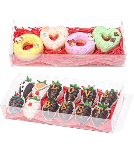 Cookie & Macaron Display Containers Treat Boxes For Desserts