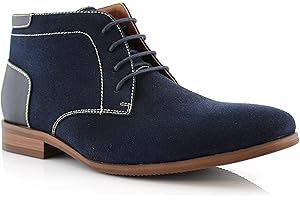 Ferro Aldo Raymond MFA806031 Mens Casual Brogue Mid-Top Lace-Up Uniform Dress Boots