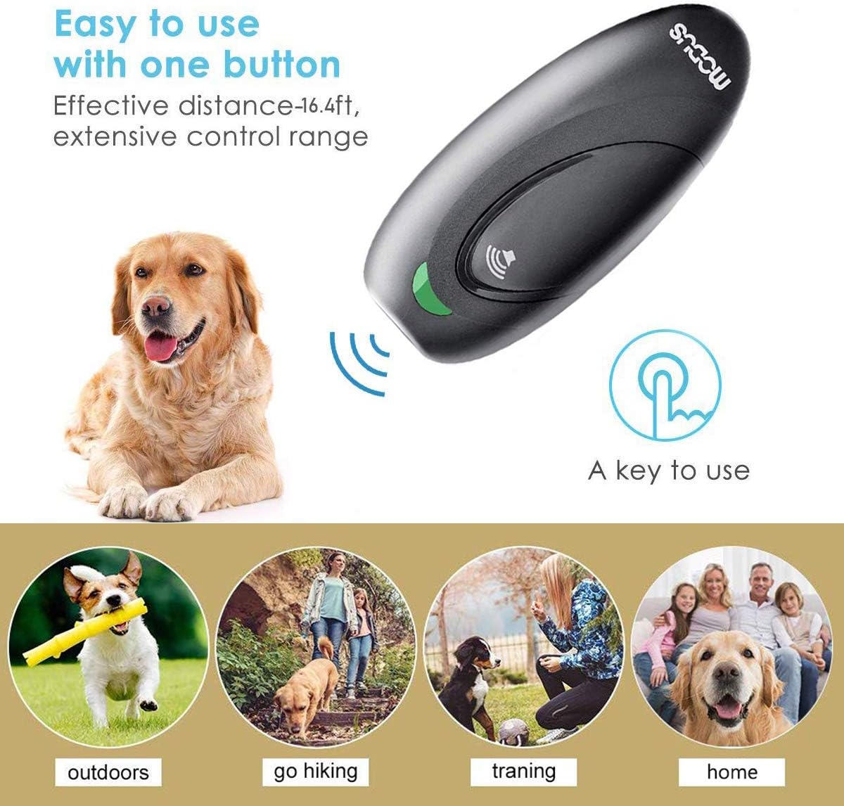 hand held anti barking device