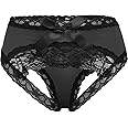 Adove Women Sexy Lace Panties Bowknot Briefs Midnight Lingerie Hipster Underwear