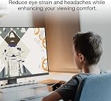 KOORUI 27 Inch FHD 1080P Monitor 75Hz HDMI VGA 5ms Eye Care Slim Display 27N1A view 6