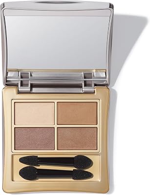 - Sombra de olhos em Oh So Neutral, Fórmula mineral sem talco, sombra vegan para um acabamento duradouro, resistente a manchas, 3g