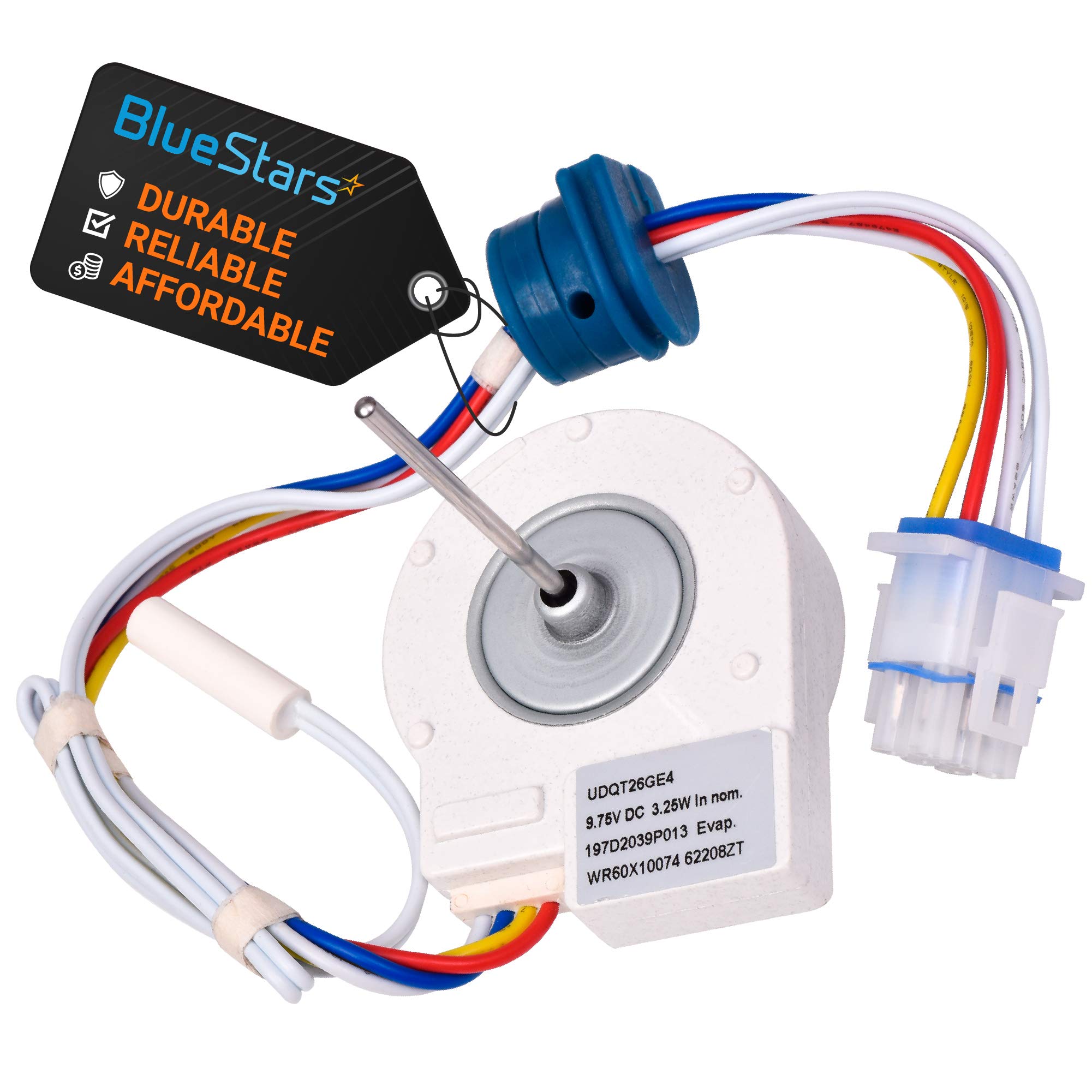 Ultra Durable Wr60x10307 Wr60x10074 Evaporator Fan Motor Replacement Part By Blue Stars Exact Fit For Ge Hotpoint Refrigerators Replaces 1550741 Ap4438809 Wr60x10224 Ps2364950 Buy Online In Antigua And Barbuda At