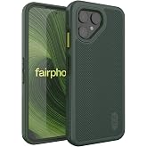 TUDIA MergeGrip for Fairphone 6 &amp; Gen 6 Plus Case (2025/2026) - Pine Green | Military Grade Drop Tested | Dual Layer Shockproof Slim Phone Cases for Fairphone 6+ / 6 | Heavy Duty Rugged Protection
