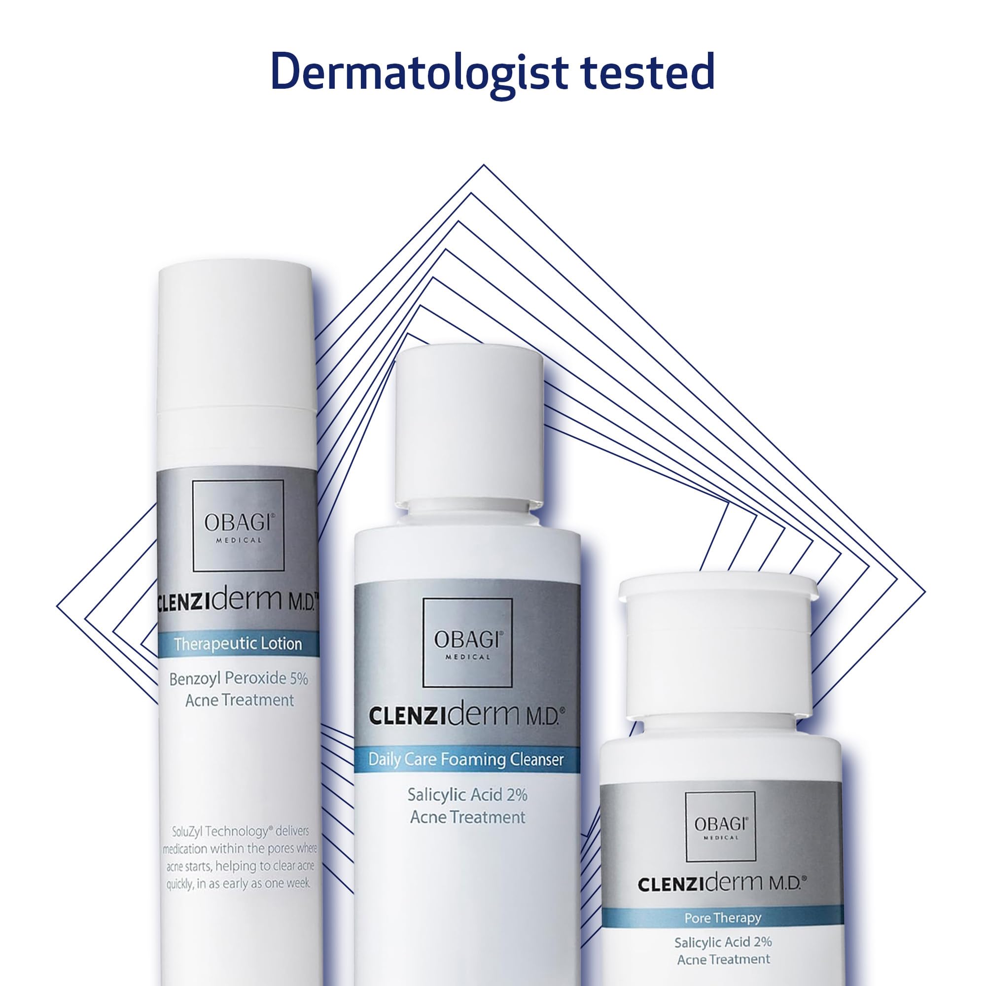 Obagi CLENZIderm M.D. Pore Therapy Exfoliating BHA Toner - Unclogs Pores with 2% Salicylic Acid Acne Treatment – 5 oz