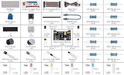 BOJACK 37 Values 480 Pcs Electronics Component Fun