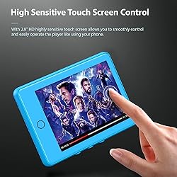 32GB MP3 Player with Bluetooth 5.1,2.8'' Full Touch