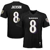 Preschool Lamar Jackson Black Baltimore Ravens Replica Player Jersey