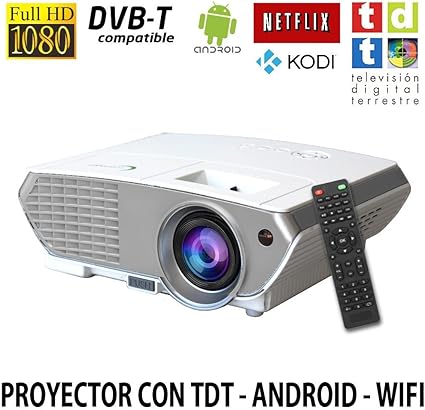 Proyector FULLHD modelo (2018)  Luximagen SV350, Android, Wifi ...