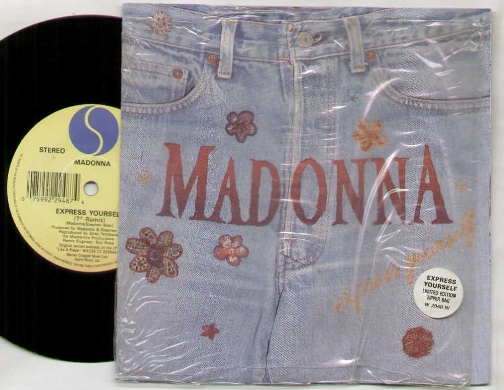 MADONNA EXPRESS YOURSELF 7" VINYL / 45 Madonna Amazon.it Musica