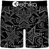 Ethika Men’s Mid Boxer Brief, 4-Way Stretch Performance Underwear - Good Denim