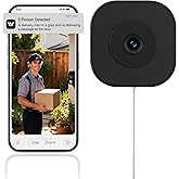 DETIKO 2K Window Camera, 2.4G WiFi Smart Window Security Camera with AI Motion Detection,Starlight Color Nighe Vision 911 Emergency Support,US Cloud Storage,24/7 Recording,Easy & Quick Install 