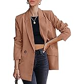 luvamia Blazer Jackets for Women Work Casual Office Long Sleeve Fashion Dressy Business Outfits