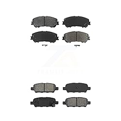 SIM Front Rear Semi-Metallic Brake Pads Kit