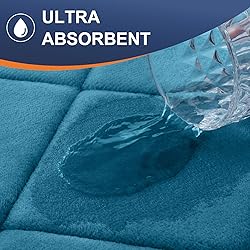 OLANLY Memory Foam Bath Mat 24x16, Ultra Soft and