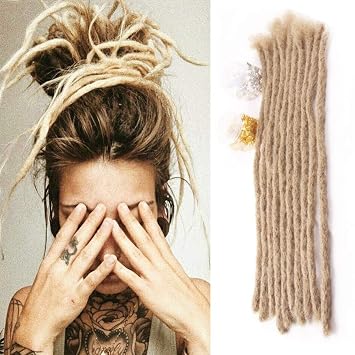 Amazon Com Dsoar Soft Dreadlock Extensions For Women Men 20 Inch