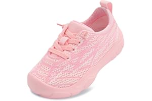 Scurtain Toddler Shoes Boys Girls Barefoot Shoes Kids Breathable Sneakers Slip on Toddler Sneakers