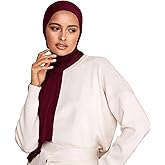 VOILE CHIC Premium Jersey Hijab Scarf For Women - Islamic Head Scarf Wrap Hijabs