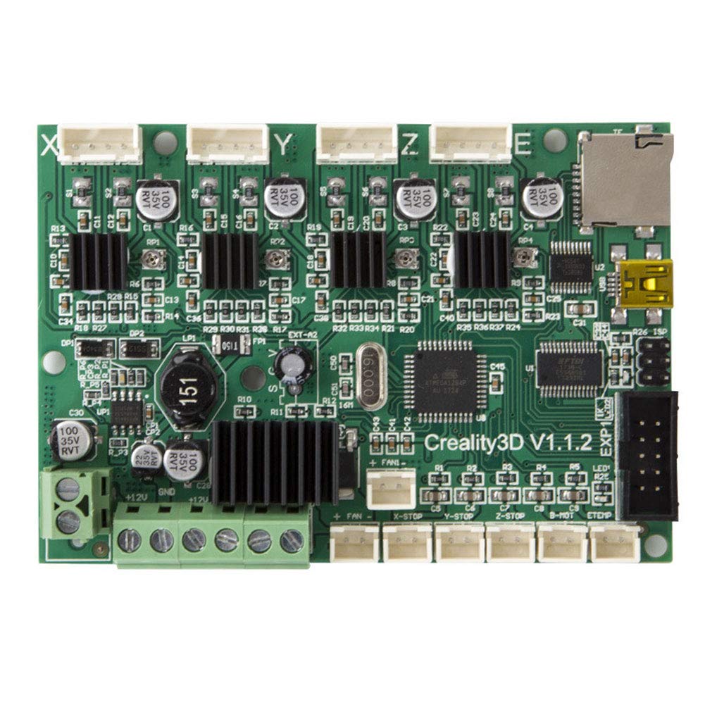 Motherboard Non Silent Practical Powerful Office 3d Printer Parts Circuit Board Diy Mainboard Stable Controller Durable Upgrade Version Replacement For Cr 10 Ender 3 Amazon In Home Improvement