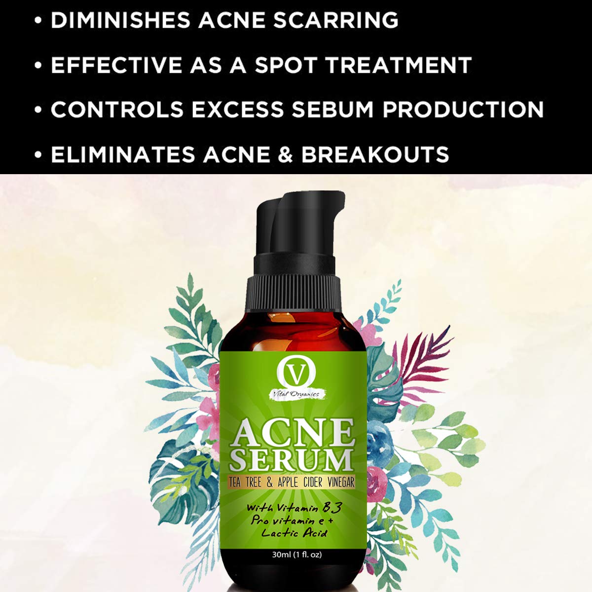 vital organics acne serum