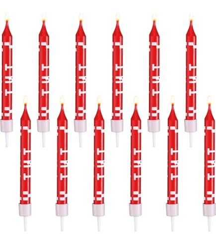 Bougies D'anniversaire, Bougies En Forme De Chiffre De