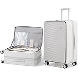 mixi 24 Inch Large Expandable Checked Luggage PC