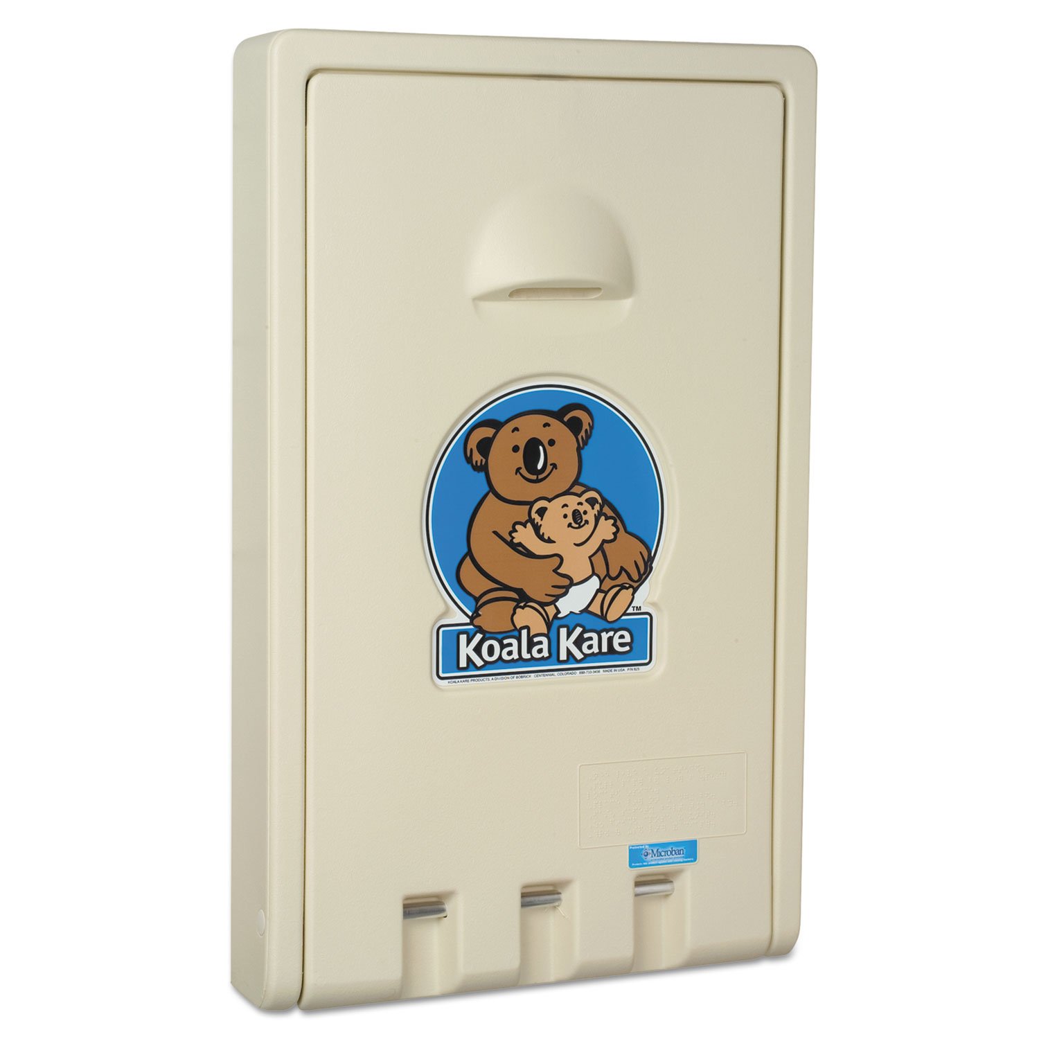 Koala Kare KB10100 Standard Vertical Baby Changing Station, Cream