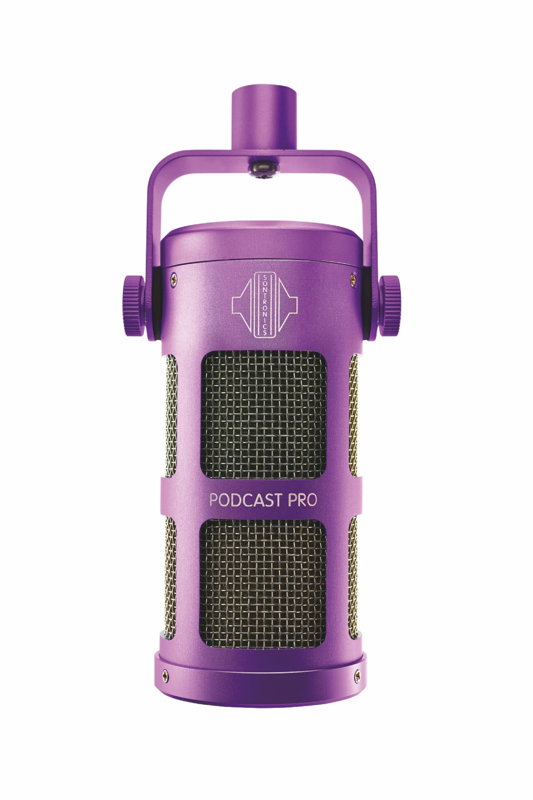 SONTRONICS PODCAST Professional Dynamic Mic for Podcast, Broadcast, Streaming, Gaming & VC - XLR Connection, No phantom Power Required - Lifetime Microphone Warranty - Designed & Built in UK – Purple