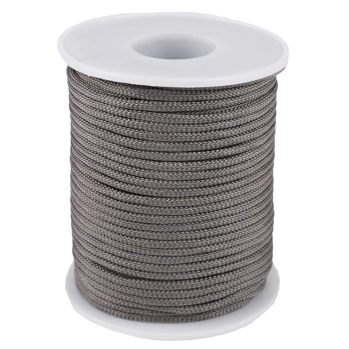 Nylon Twine Cord Thread String for Necklace Bracelet Jewelry Making Crafting Accessories (Gray, 2mm-98feet)