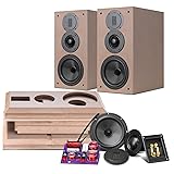HiVi-Swans DIY 3 Way Passive Bookshelf Speakers