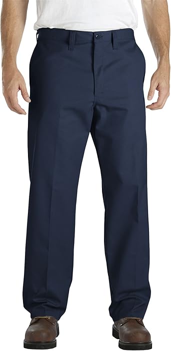 dickies pleated front comfort waist pants