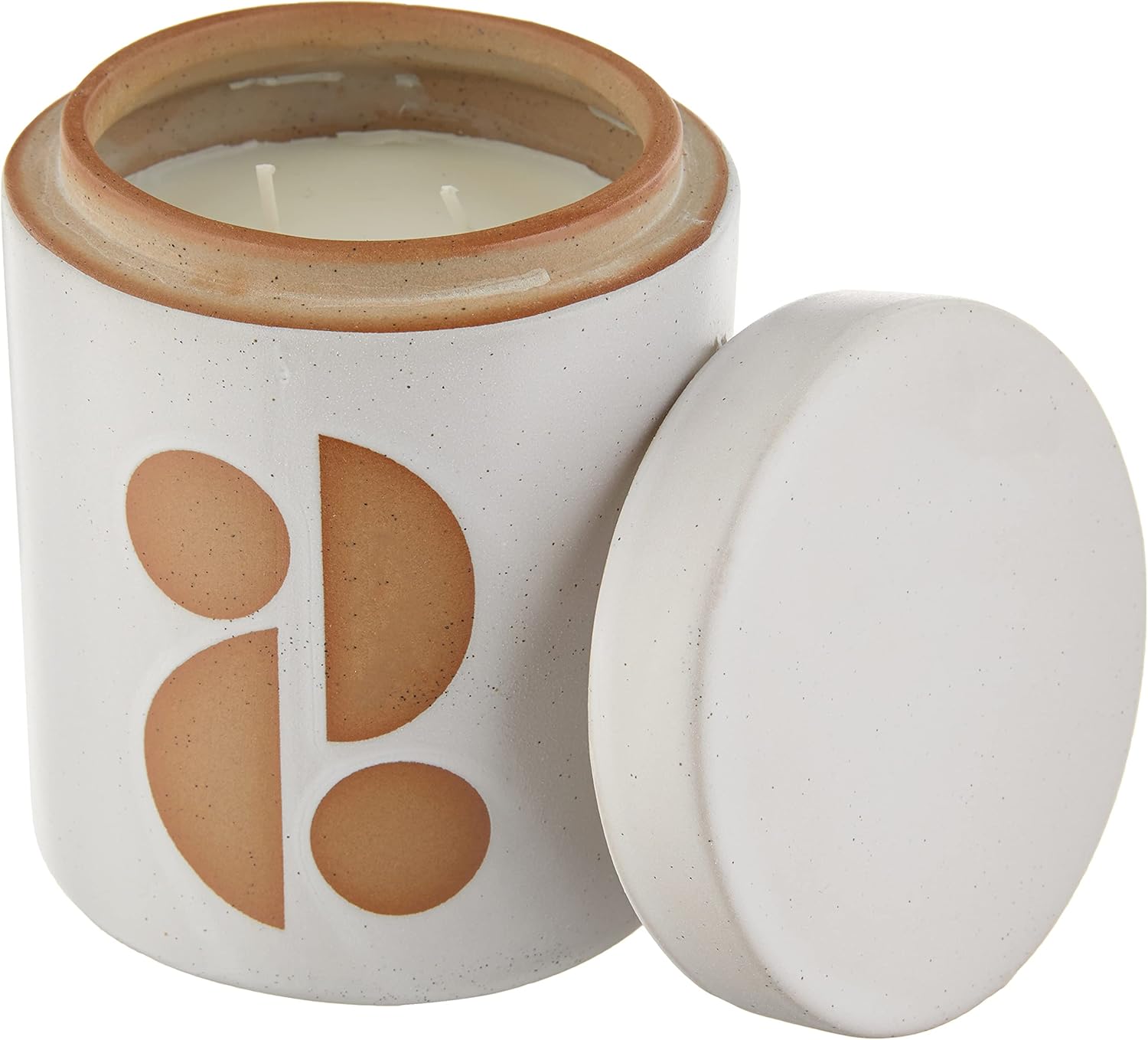 Candles & Holders - Paddywax Candles FR1203Z Form Collection Scented Candle, 12-Ounce, Tobacco Flower