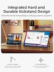 EPORMOT Portable Monitor 18.5 inch 120hz for