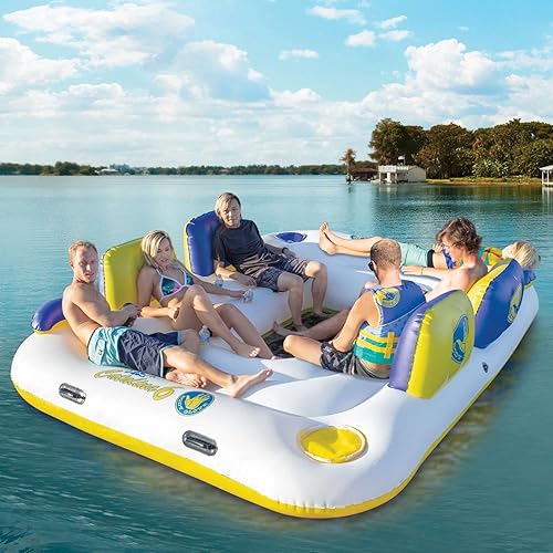 Body Glove Catalina Island Six-Person Inflatable Floating Lounge